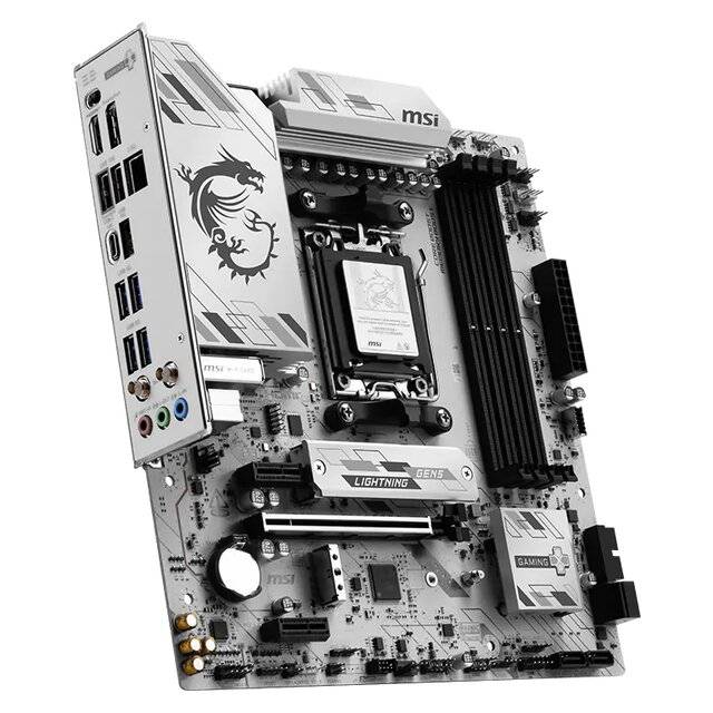 MSI B850M Gaming WiFi 6E DDR5 AMD Motherboard - صورة 2