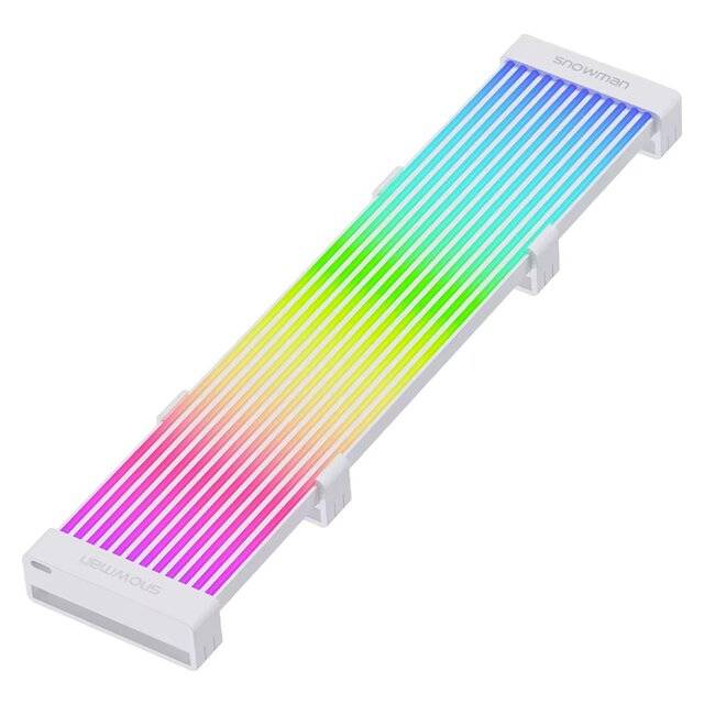 Snowman A40 24 Pin ARGB Strip [No Cable] (White)