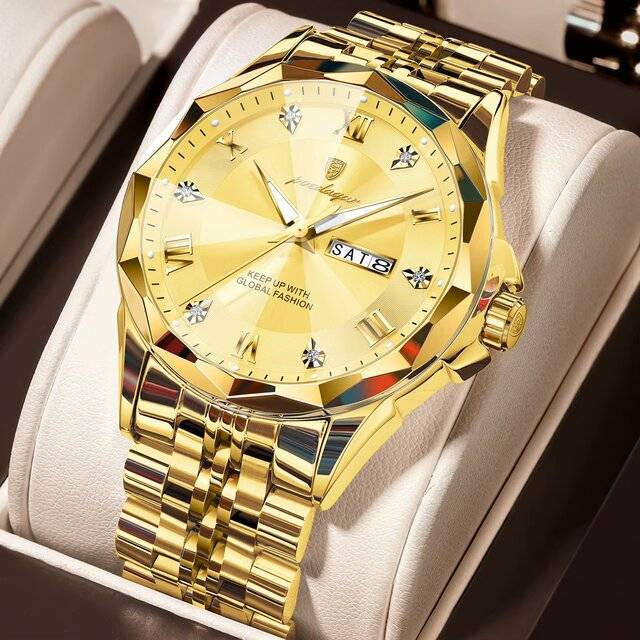 Poedagar 698 Watch (Gold – Gold)