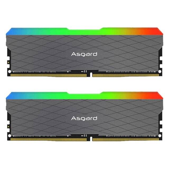 Asgard RGB 16GB (2×8GB) 3200 DDR4 RAM (Black) - صورة 2