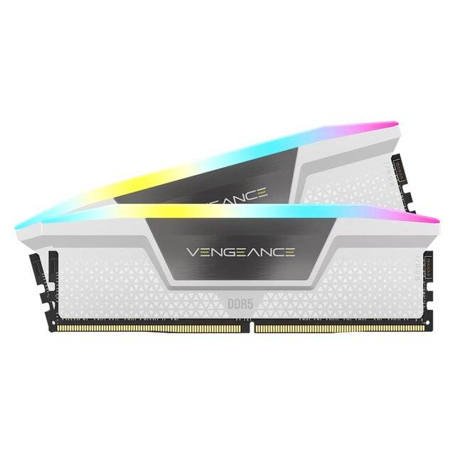 Corsair 32GB (2×16GB) 6000MT/s CL36 (White) DDR5 RAM - صورة 2