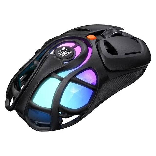 Onikuma DM02 RGB Wireless Mouse (Black) - صورة 2