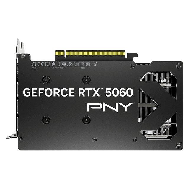 PNY GeForce RTX 5060 8GB (2‑Fan) Black - صورة 2