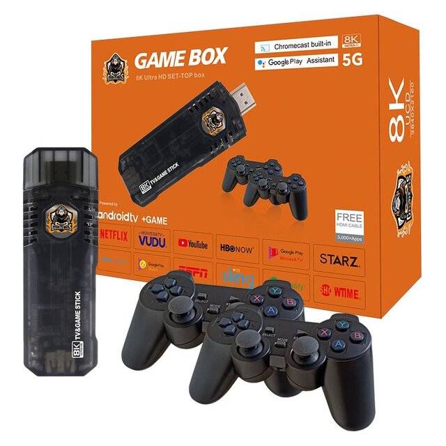ANAS : Game Stick Box [8K] +Android TV