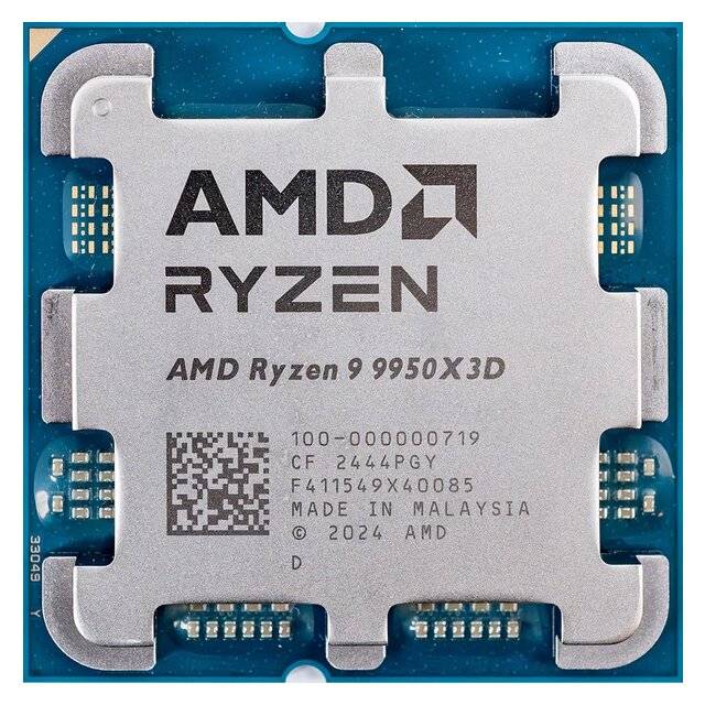 AMD Ryzen 9 9950X3D CPU (Tray)