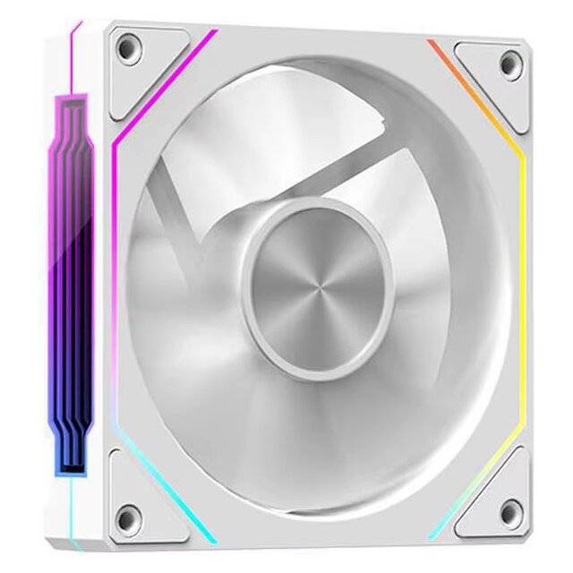 12CM Computer Cooling Fan LJ‑5PRO‑R (White)