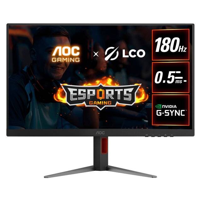 AOC Q27G4F 27" Monitor 2K 180Hz 0.5ms