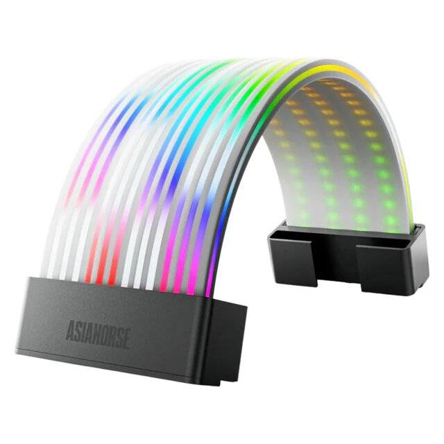 Aurora 24‑Pin RGB Cable (Black)