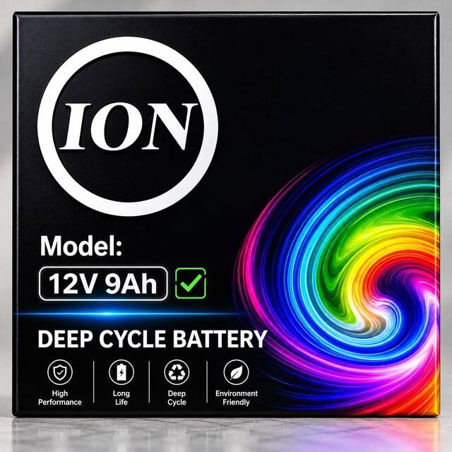 ION Battery 12V / 9Ah - صورة 2