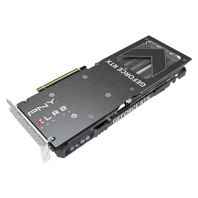PNY RTX 4070 Super 12GB OC XLR8 GPU (3‑Fan) - صورة 2