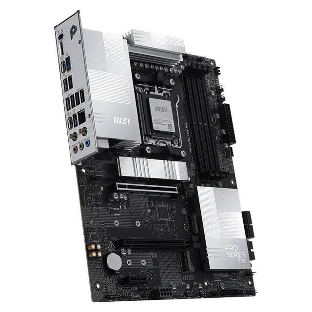 MSI PRO X870E‑S EVO WiFi DDR5 AMD Motherboard - صورة 2