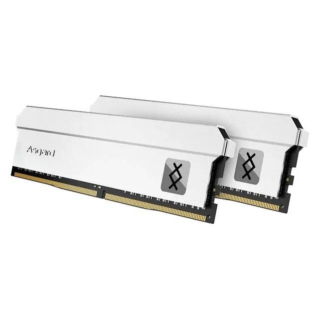 Asgard 16GB (2×8GB) 3200 DDR4 RAM (White)