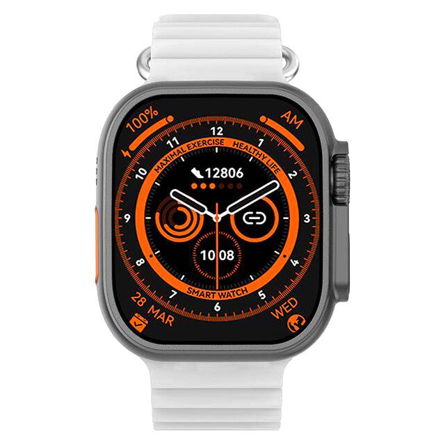 ANAS : Gs Ultra Max Smart Watch (White)