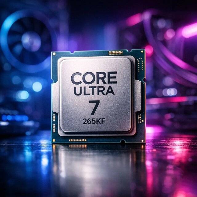 Intel Core Ultra 7 265KF CPU (Tray) - صورة 2