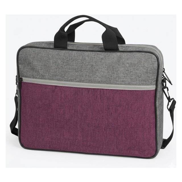 Two-Colors MIX Laptop Bag (Purple)
