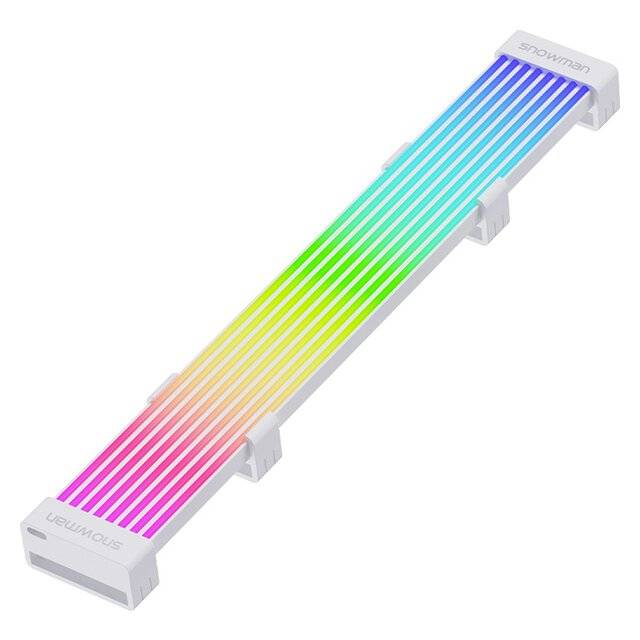 Snowman A40 2*8 Pin ARGB Strip [No Cable] (White)